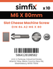 Simfix product label - 84A206080-D