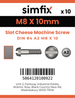 Simfix product label - 84A208010-D