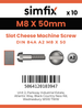 Simfix product label - 84A208050-D