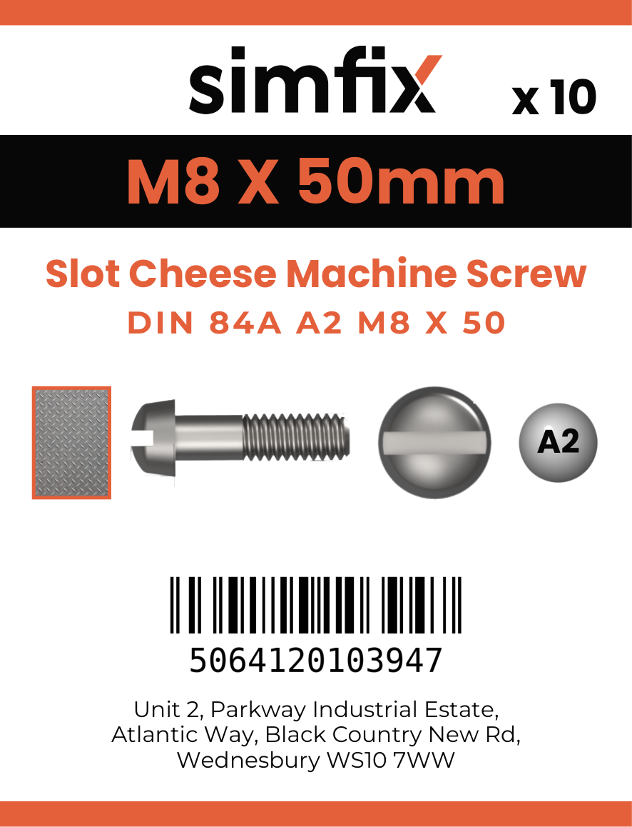 Simfix product label - 84A208050-D