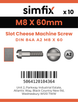 Simfix product label - 84A208060-D
