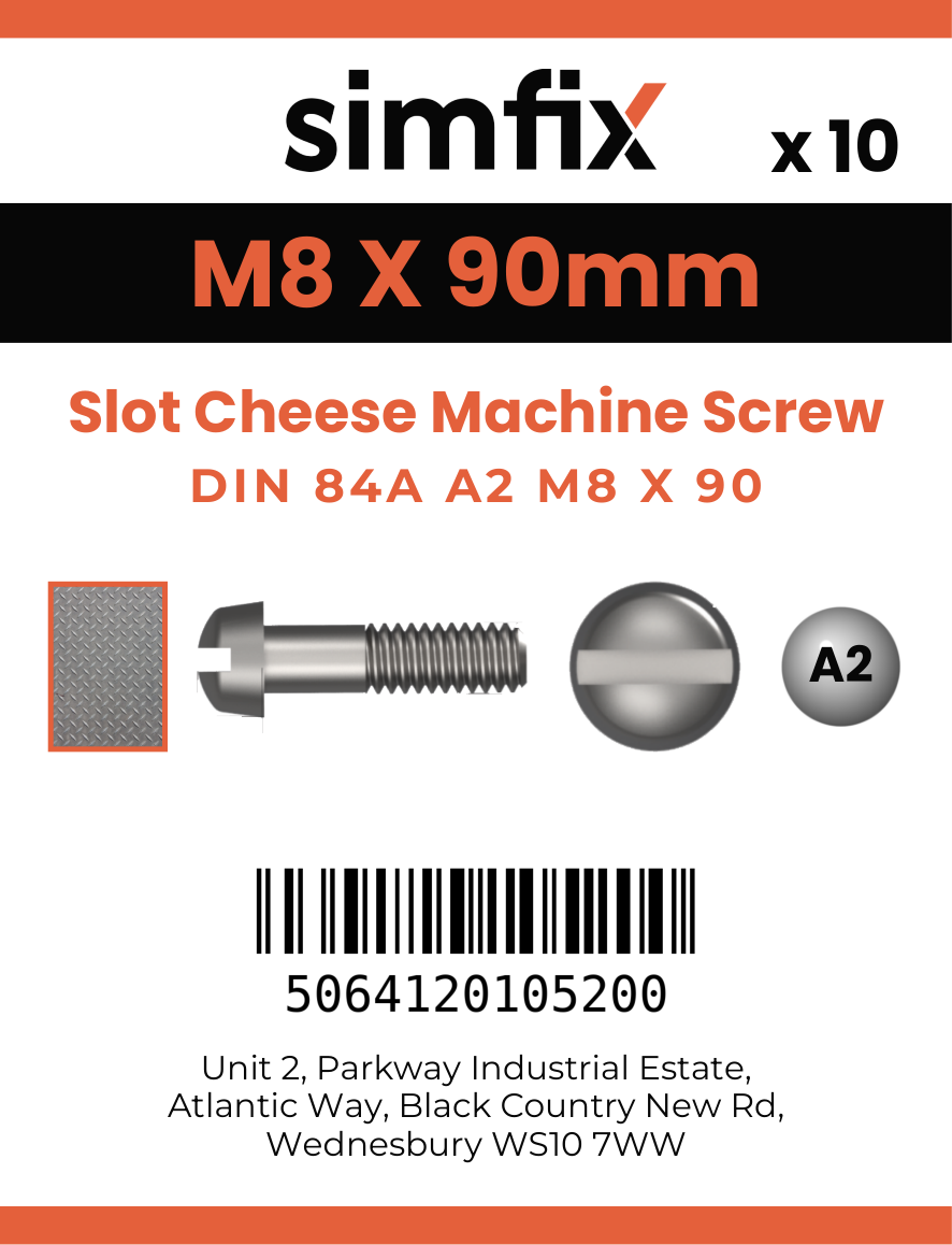 Simfix product label - 84A208090-D