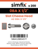 Simfix product label - 84A20BA013-T