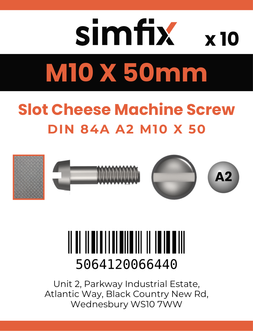 Simfix product label - 84A210050-D
