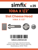 Simfix product label - 84A210BA013-D
