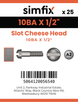 Simfix product label - 84A210BA013-D