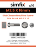 Simfix product label - 84A4025016-D