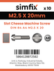 Simfix product label - 84A4025020-D