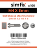 Simfix product label - 84A404008-T