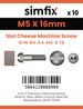Simfix product label - 84A405016-D