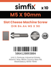 Simfix product label - 84A405090-D