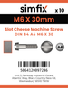 Simfix product label - 84A406030-D