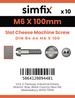 Simfix product label - 84A406100-D