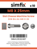 Simfix product label - 84A408025-D