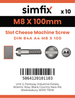 Simfix product label - 84A408100-D