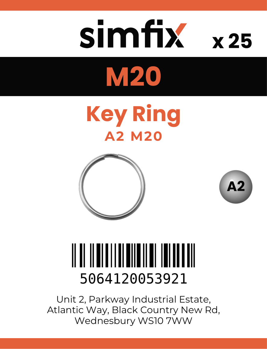 Simfix product label - 8501A220-D