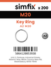 Simfix product label - 8501A220-T