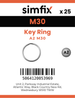 Simfix product label - 8501A230-D