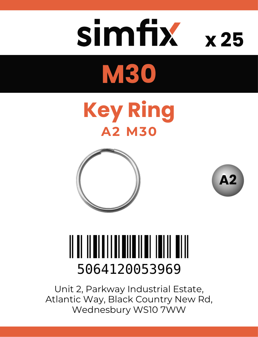 Simfix product label - 8501A230-D