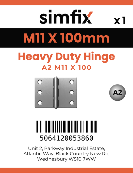 Simfix product label - 8513A211100-D