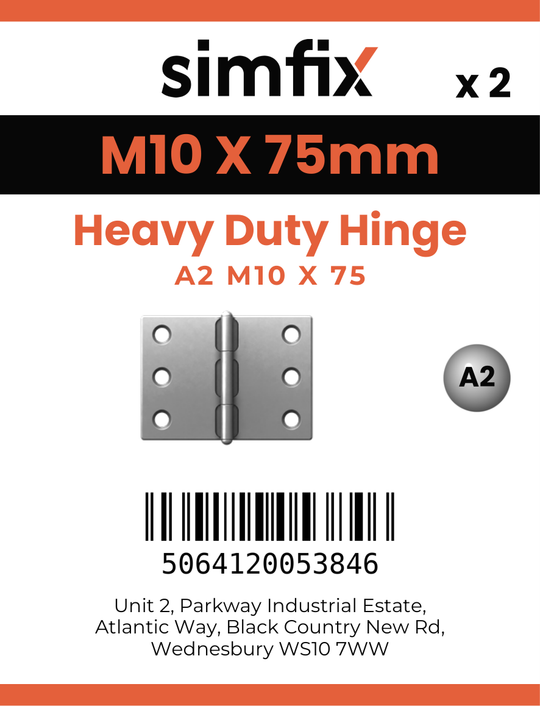 Simfix product label - 8514A210075-D