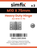 Simfix product label - 8514A210075-D