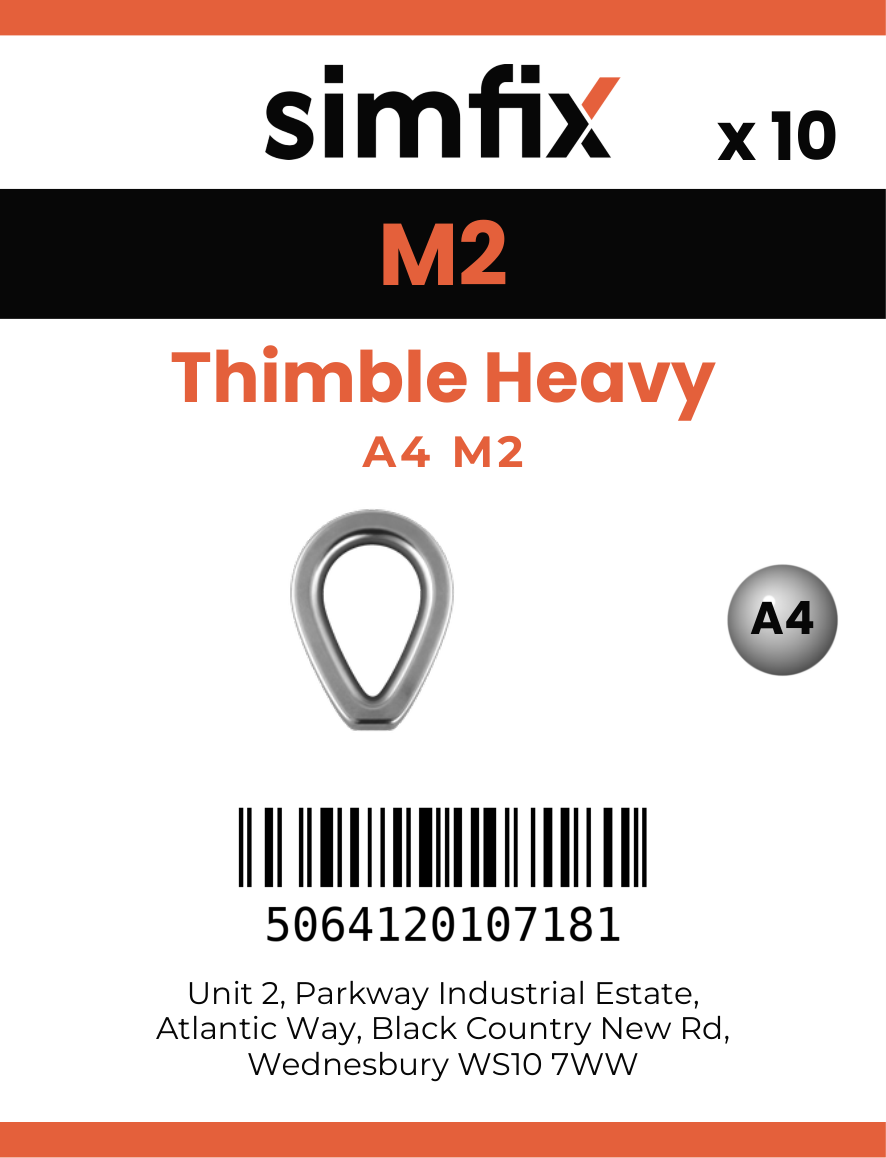 Simfix product label - 8536A402-D