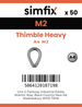 Simfix product label - 8536A402-T