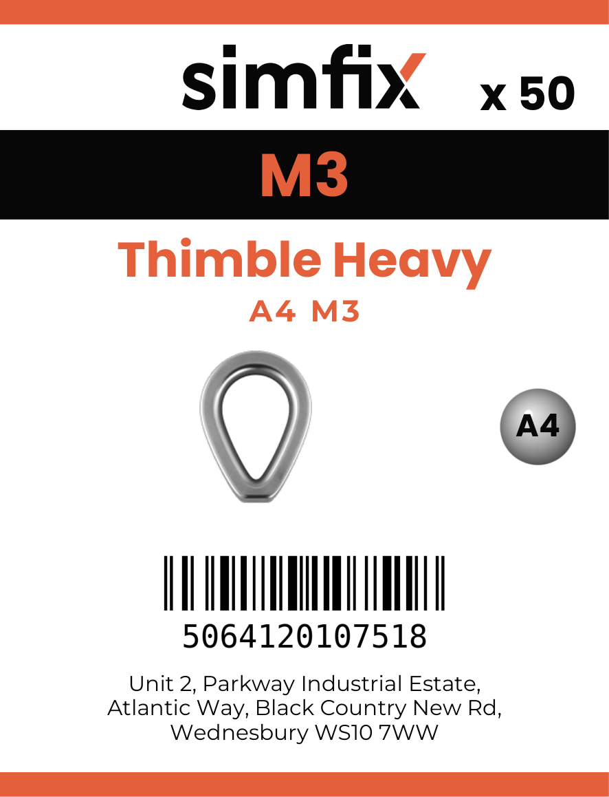 Simfix product label - 8536A403-T