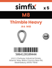 Simfix product label - 8536A408-D