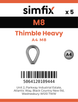 Simfix product label - 8536A408-D