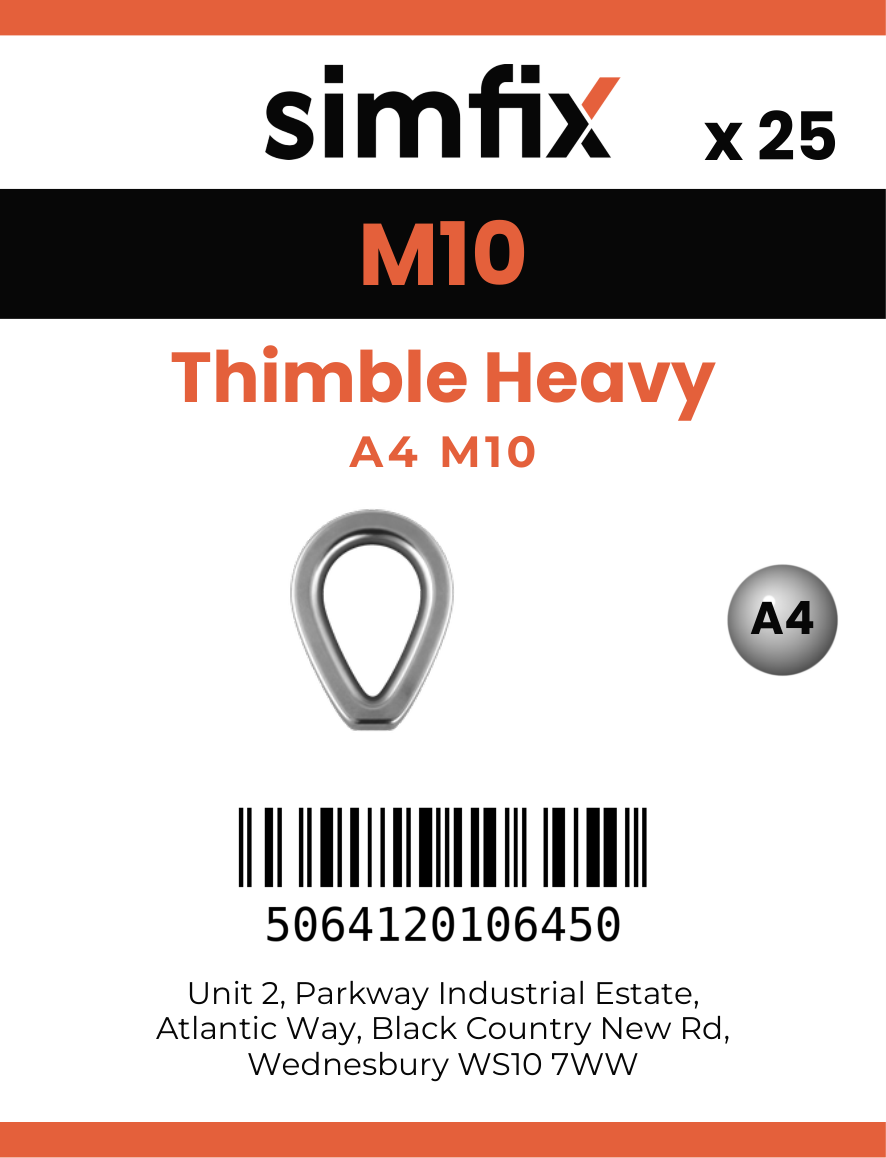 Simfix product label - 8536A410-T