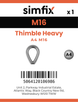 Simfix product label - 8536A416-D