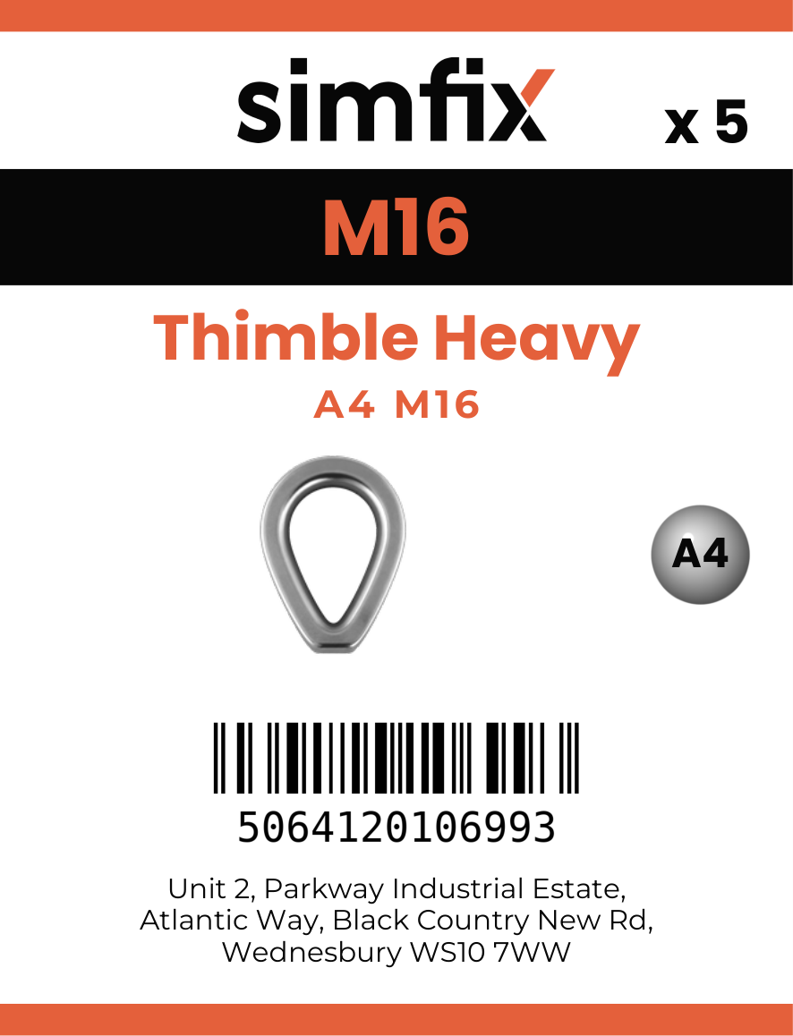 Simfix product label - 8536A416-T