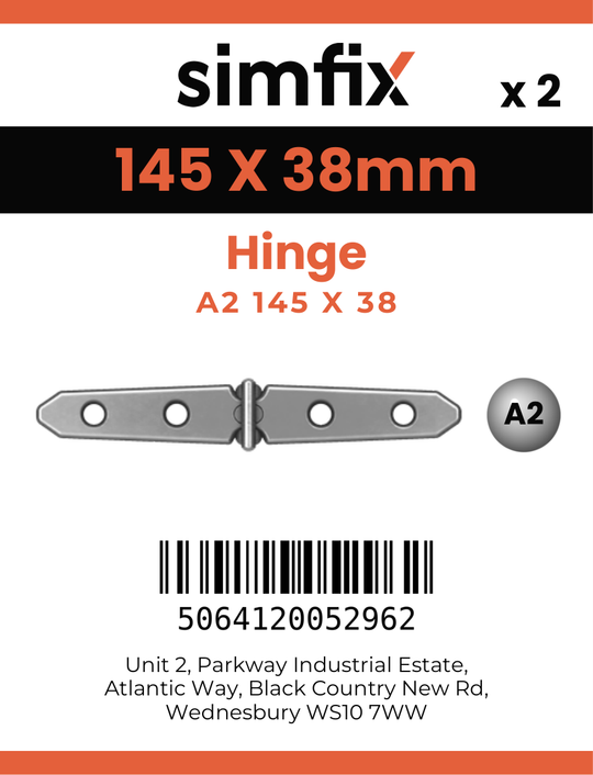 Simfix product label - 8570A214538-D