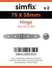 Simfix product label - 8572A275038-D