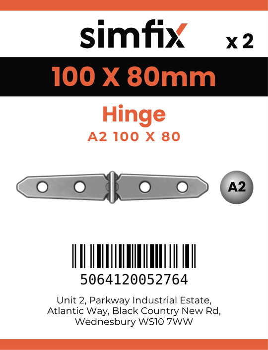 Simfix product label - 8573A210080-D