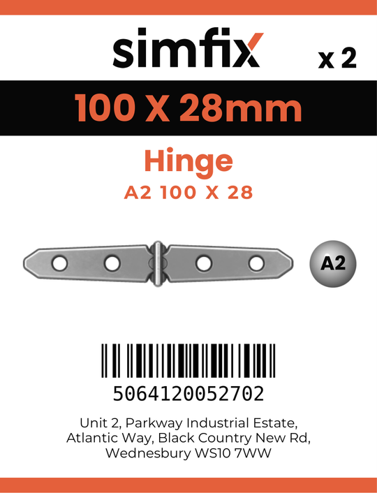 Simfix product label - 8576A210028-D