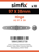 Simfix product label - 8578A297038-T
