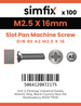 Simfix product label - 85A2025016-T