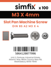 Simfix product label - 85A203004-T