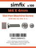 Simfix product label - 85A204004-T