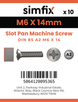 Simfix product label - 85A206014-D
