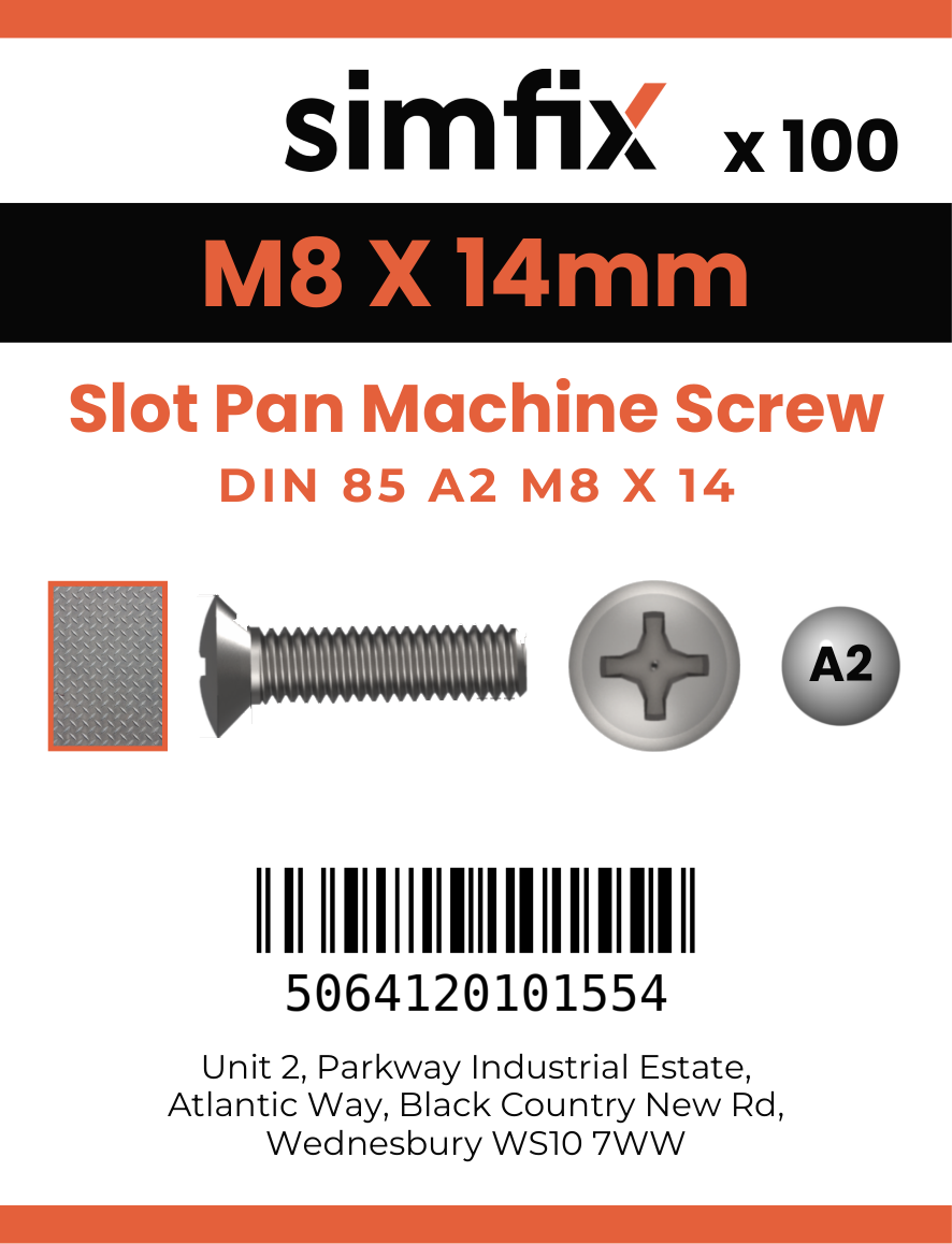 Simfix product label - 85A208014-T