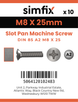 Simfix product label - 85A208025-D