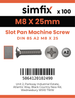 Simfix product label - 85A208025-T