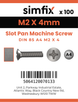 Simfix product label - 85A402004-T