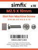 Simfix product label - 85A4025010-D