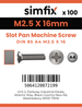 Simfix product label - 85A4025016-T