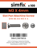 Simfix product label - 85A403004-T